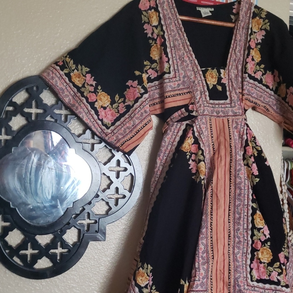 Blue Plate Rose n Romanve Dress